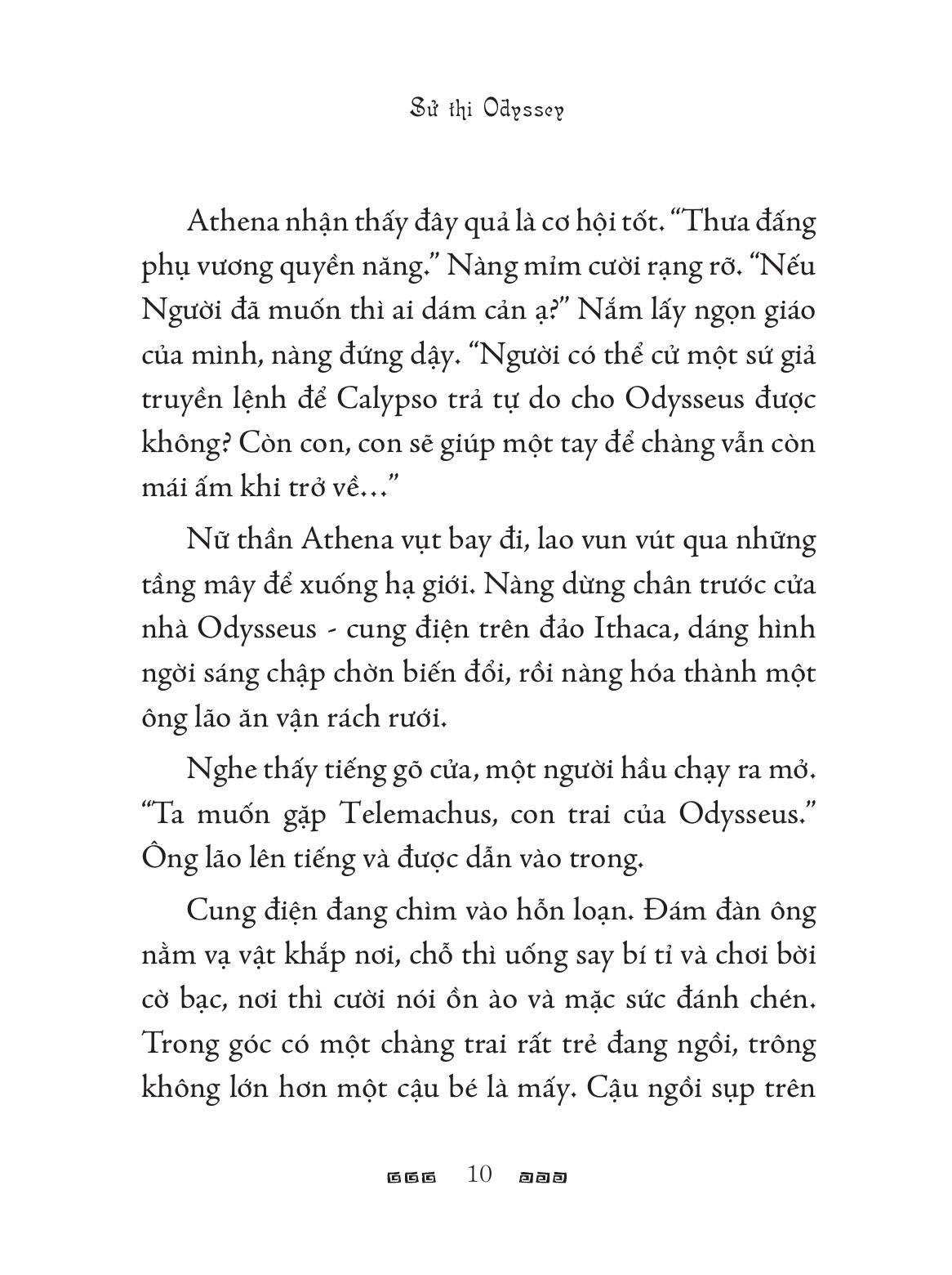 Sách - Illustrated Classics - Sử Thi Odyssey - Bìa Cứng