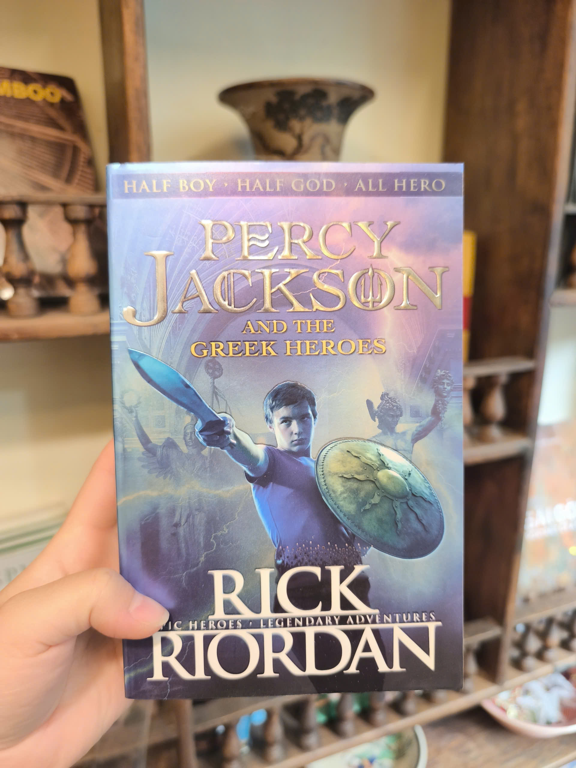 Sách - Percy Jackson and the Greek Heroes by Rick Riordan | Fantasy| Mythology| Young Adult