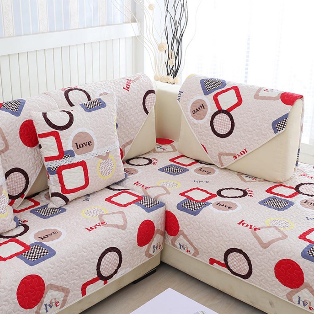 Non Slip Sofa Cushion Mat Chair Couch Seat Pad Slipcover Home Decor