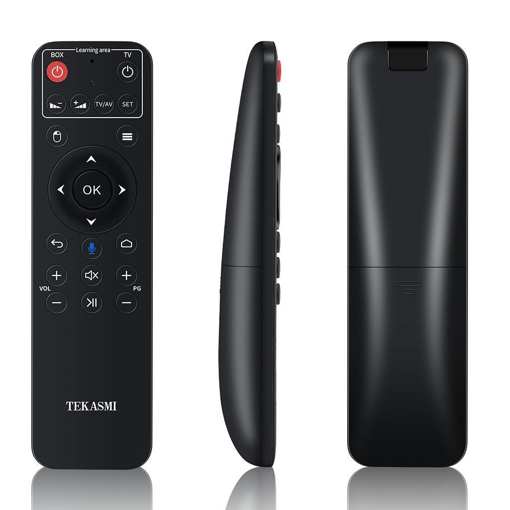 Q9-BA Voice Control 6 Key IR Keyboard Remote Control For Smart TV