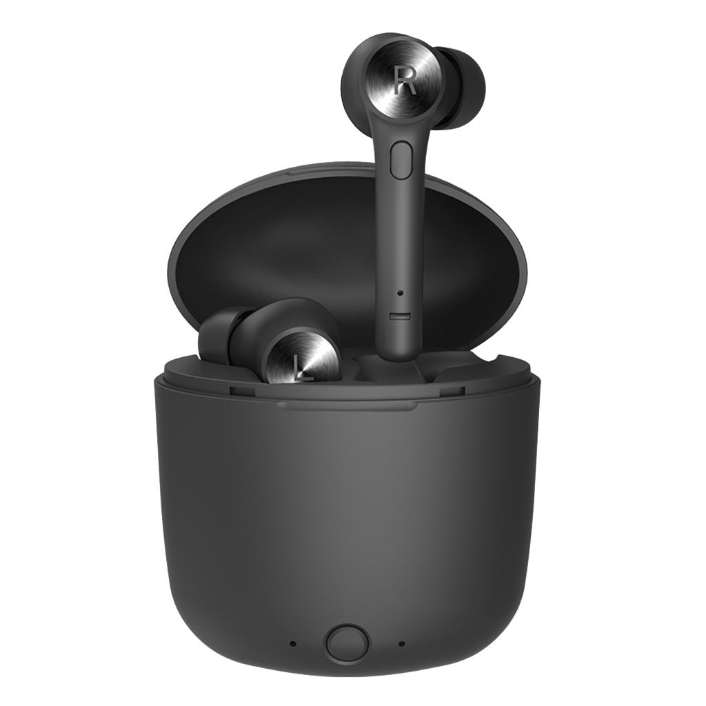 Bluetooth Headphones Deep Bass HiFi Stereo Sound True Wireless Earbuds in Ear Bluetooth Earphones Headset with Built in Mic and Charging Case