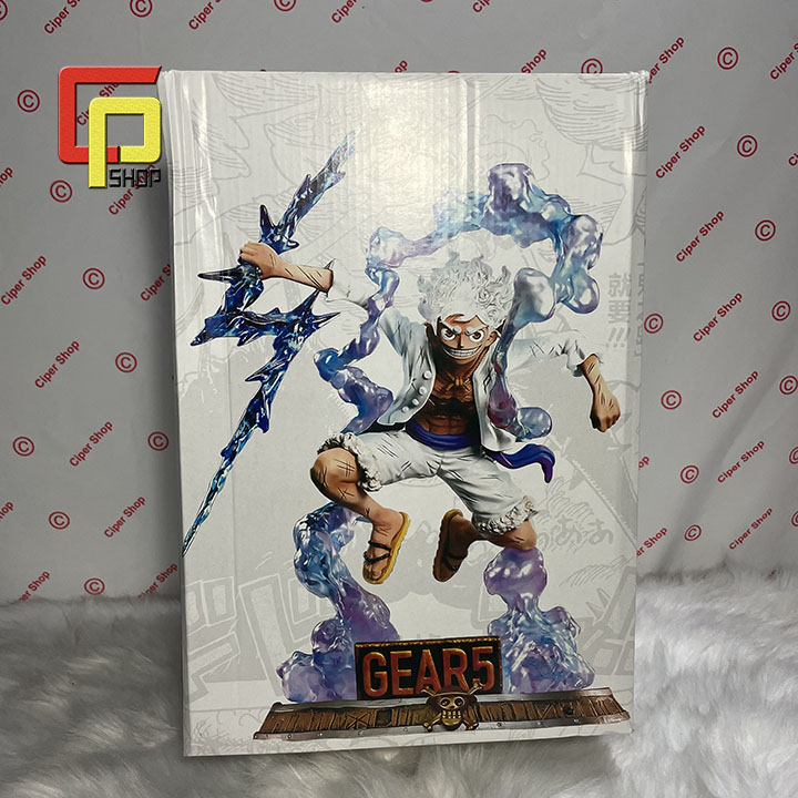 Mô hình Luffy Gera 5 chiến đấu - Figure Luffy Gear 5 - Mô hình One Piece