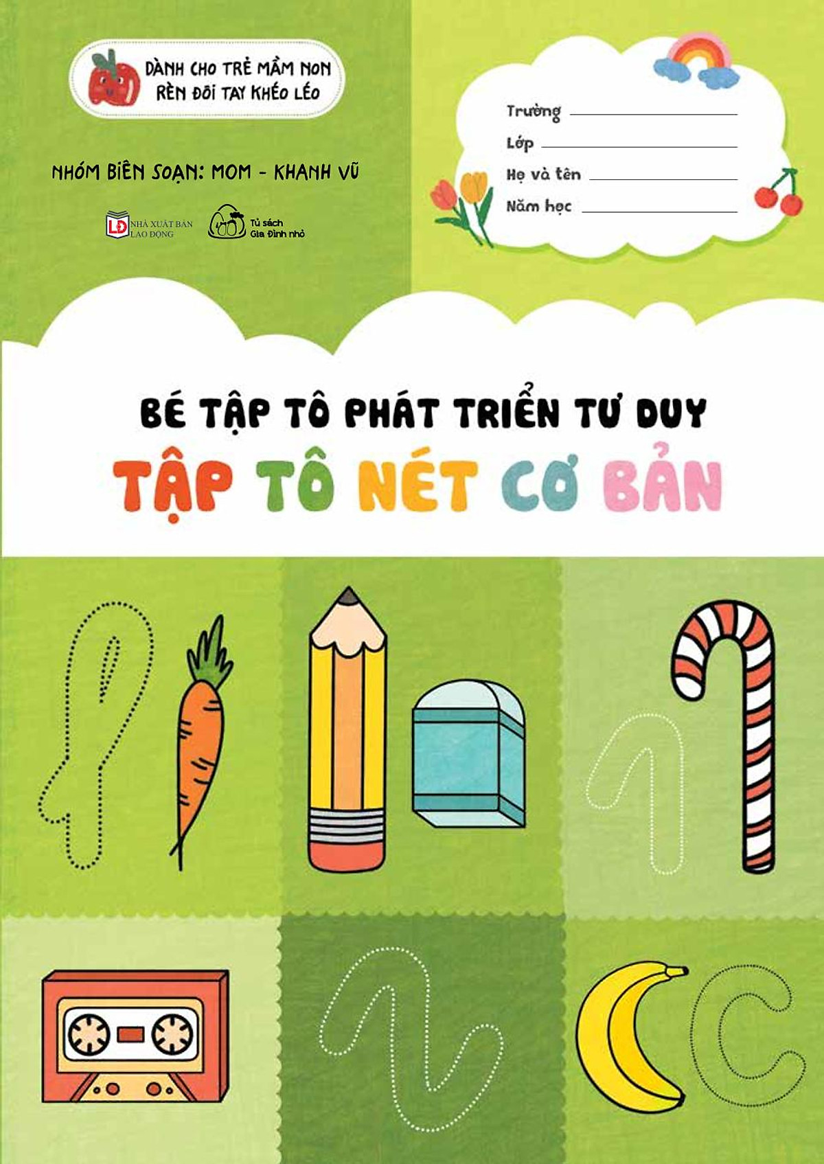 Sách Muki - Bé Tập Tô Phát Triển Tư Duy: Chủ Đề Tập Tô - Tập Viết