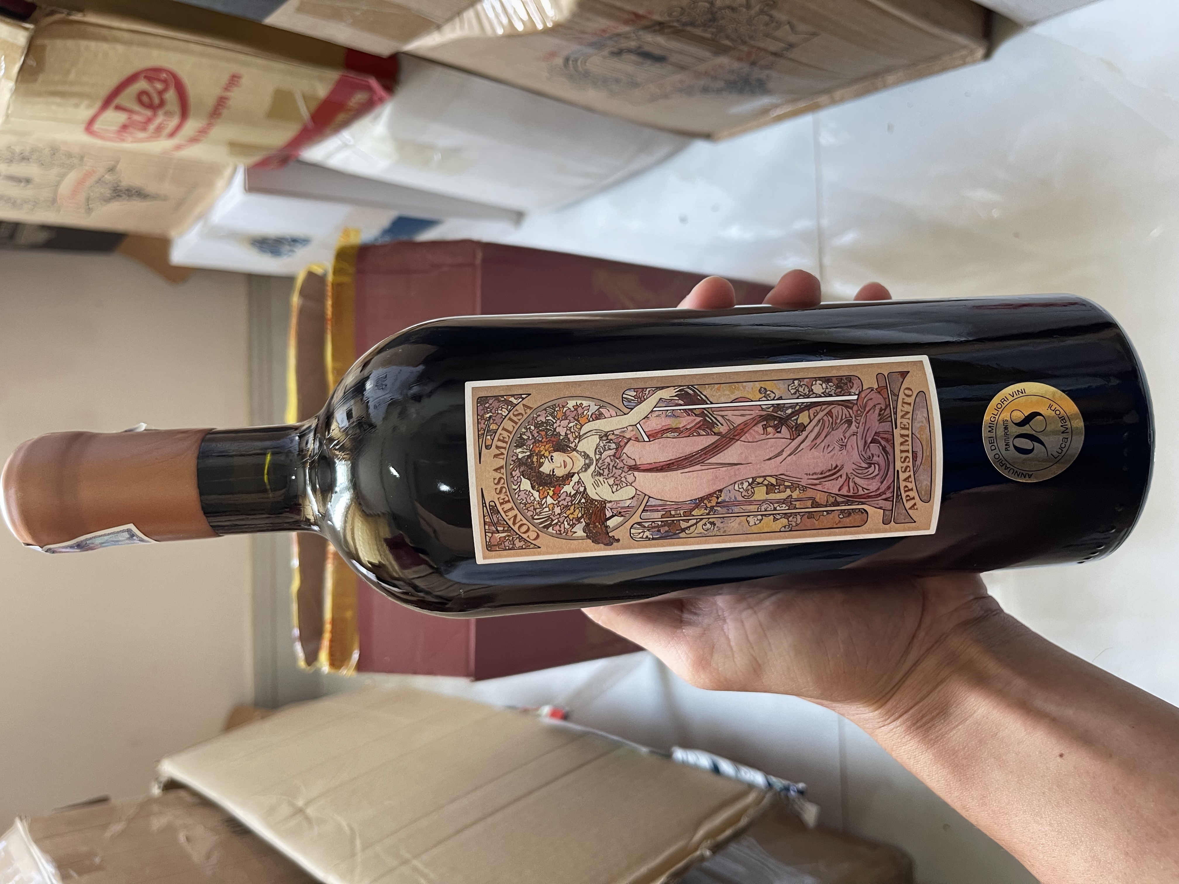 Rượu Vang Đỏ Contessa Melisa Appassimento Puglia 750ml 14.5% vol