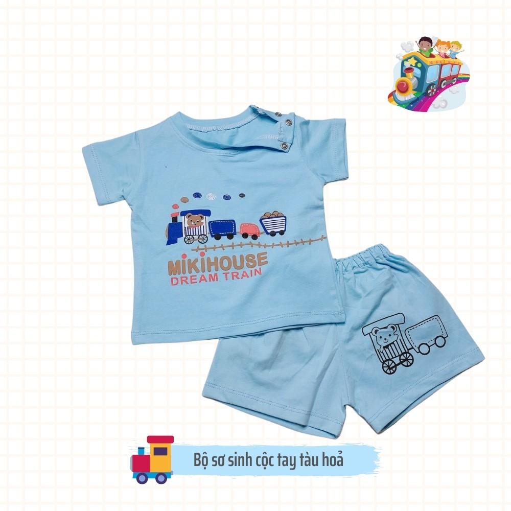 Đồ sơ sinh bộ sơ sinh bé trai bé gái chất cotton 100% thoáng khí mềm mịn không gây kích ứng da Kidcat Shop