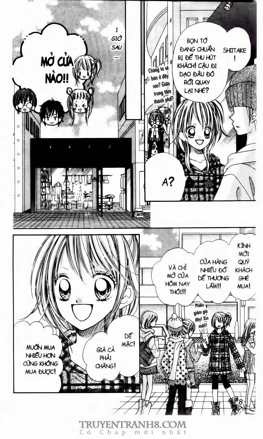 tiệm thời trang, love cotton chapter 32 4