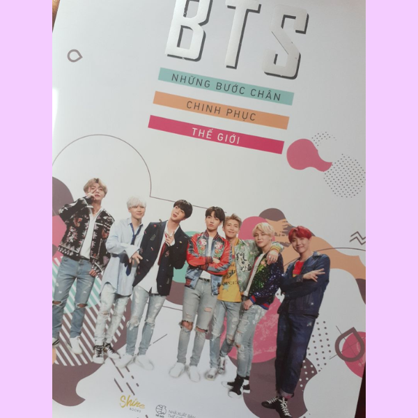 Sách BTS Những Bước Chân Chinh Phục Thế Giới
