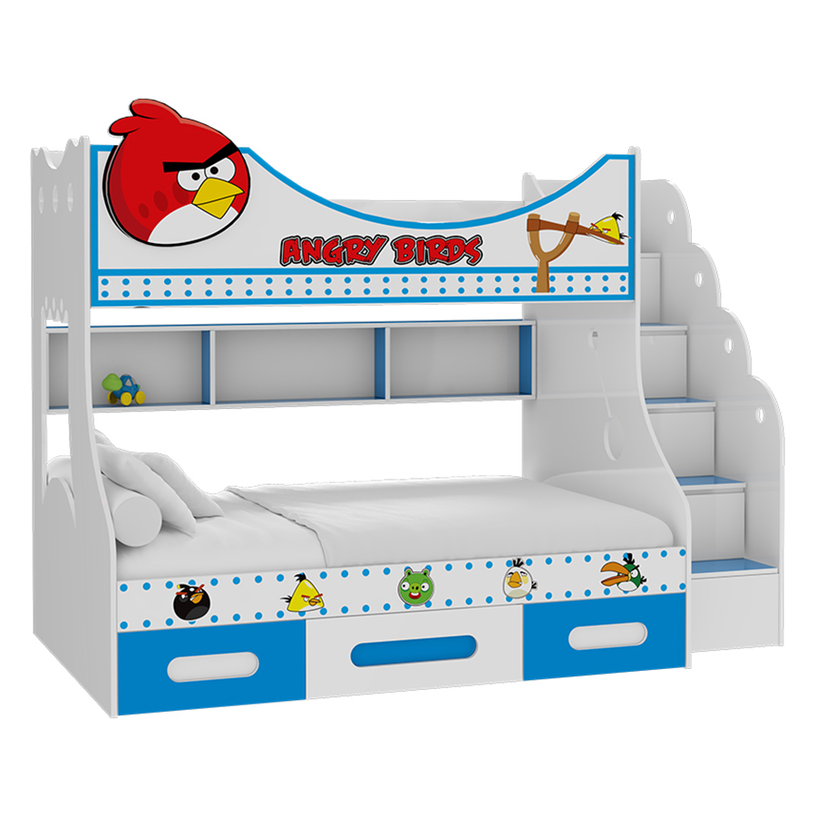 Giường 2 Tầng Angry Bird GT05-01 (1m4)