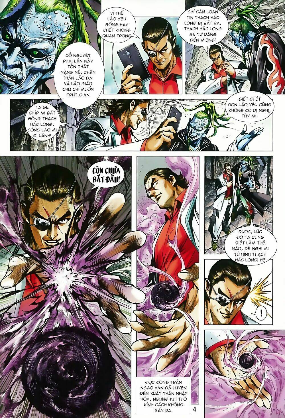 tân tác long hổ môn chapter 814 4