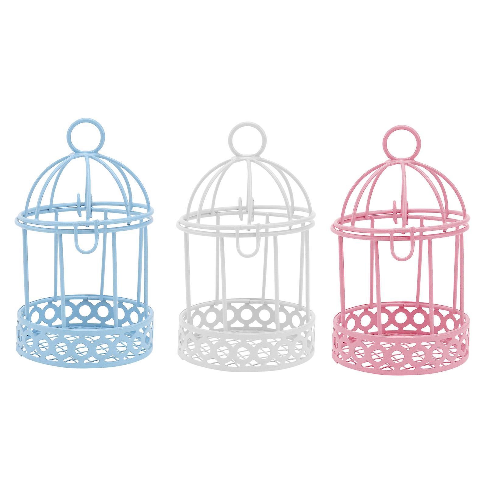3PCS Tinh tế lưu trữ mini Trang trí máy tính để bàn của Bird Bird Chim