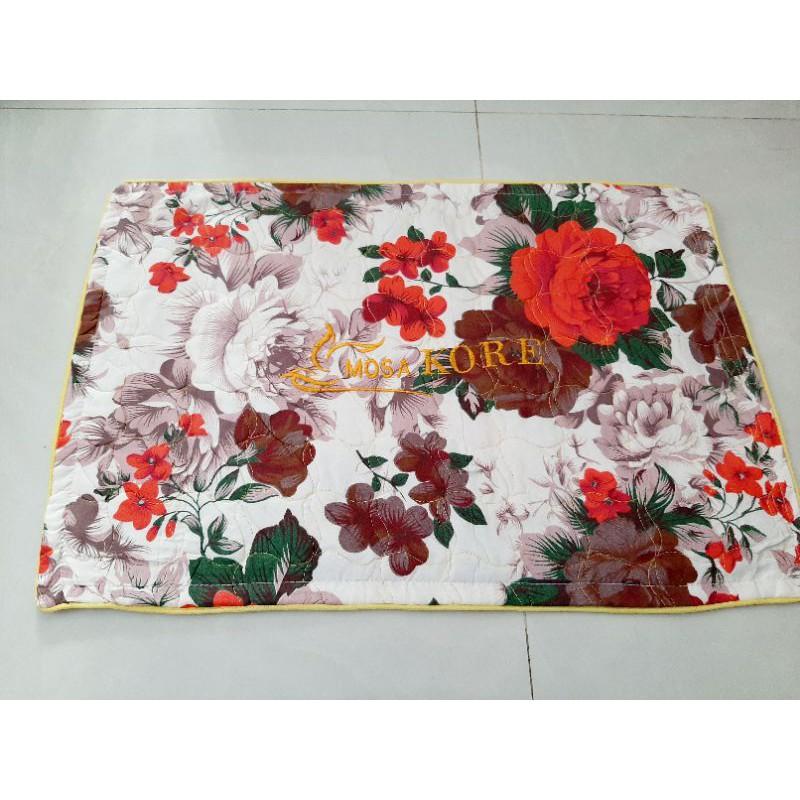 2 Cái Áo Gối Cotton Chần Bông Cao Cấp 60x 40cm