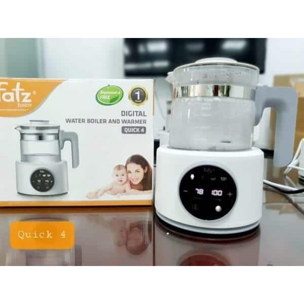 MÁY ĐUN VÀ HÂM NƯỚC PHA SỮA ĐIỆN TỬ CHÍNH HÃNG FATZ BABY - QUICK 4 - FB3514CY