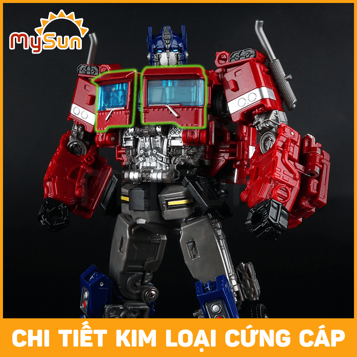 Mô hình đồ chơi robot biến hình xe ô tô cho bé trai đồ chơi rô bốt biến hình kim loại