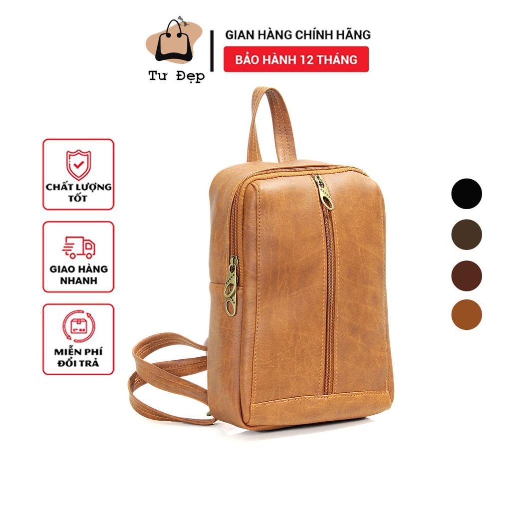 Balo Da Nữ Đẹp Đi Học Mini Cao Cấp Thời Trang Du Lịch Tư Đẹp Tudep BL 59