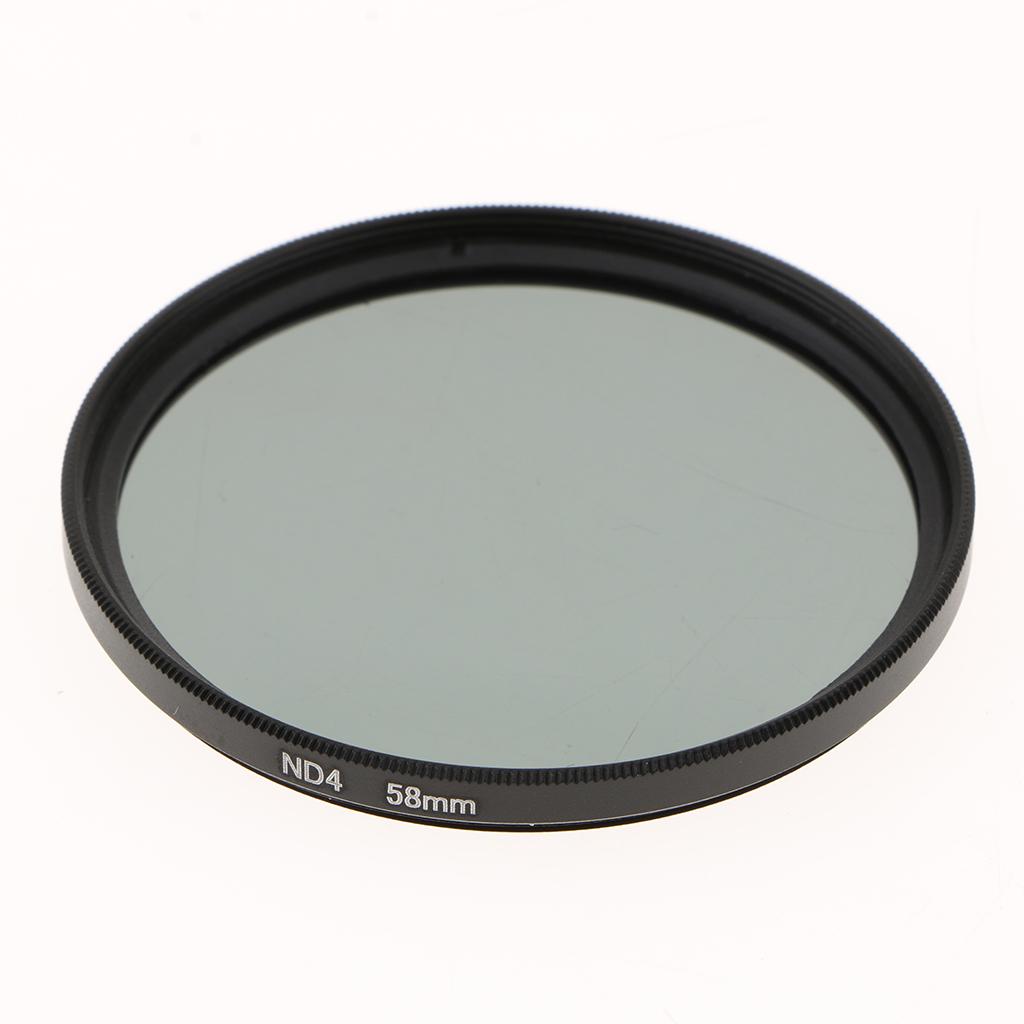3-Piece Multi-Coated Glass Filter Kit  for 58mm DSLR Lens