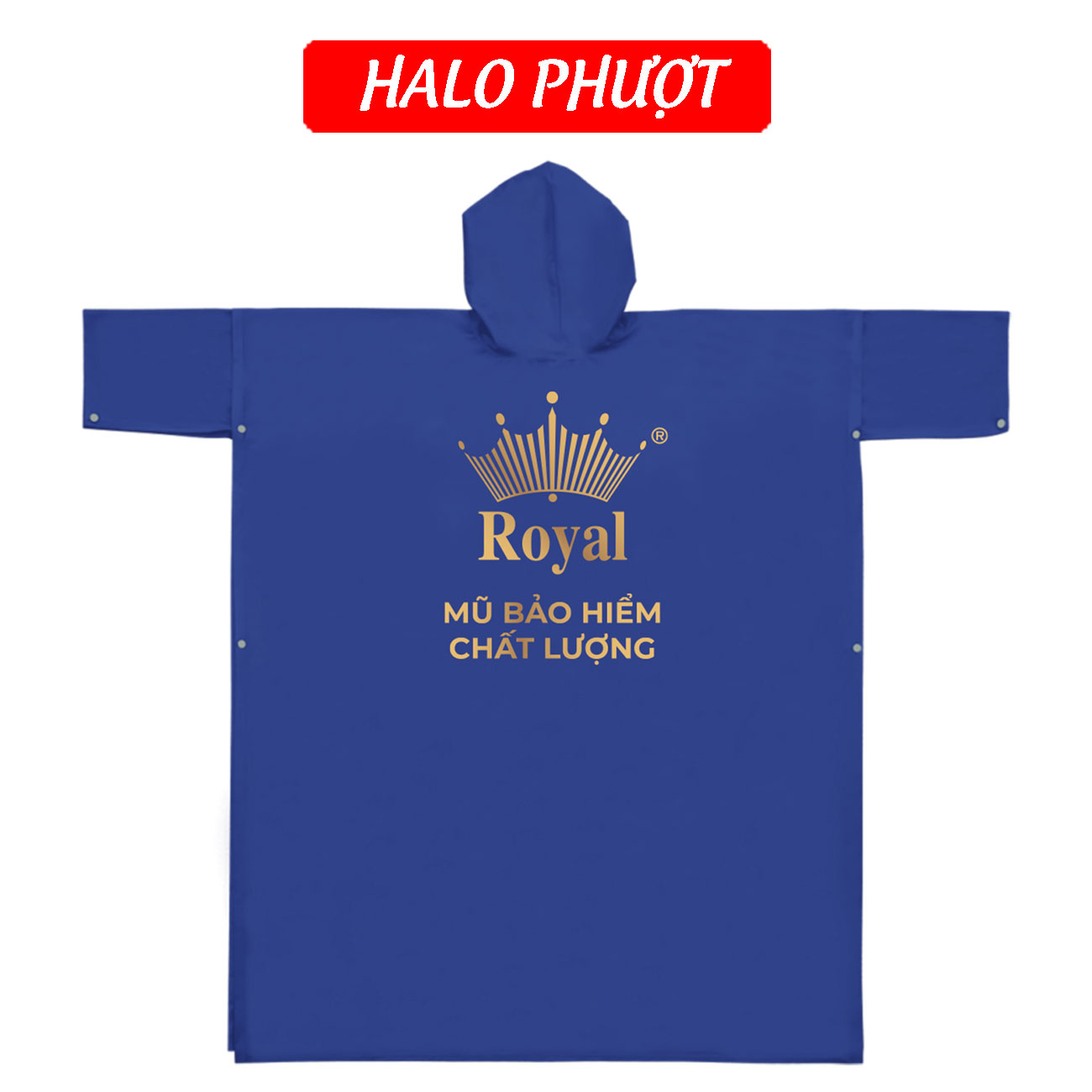 Áo Mưa Royal Helmet - Áo Mưa Cánh Dơi có nón
