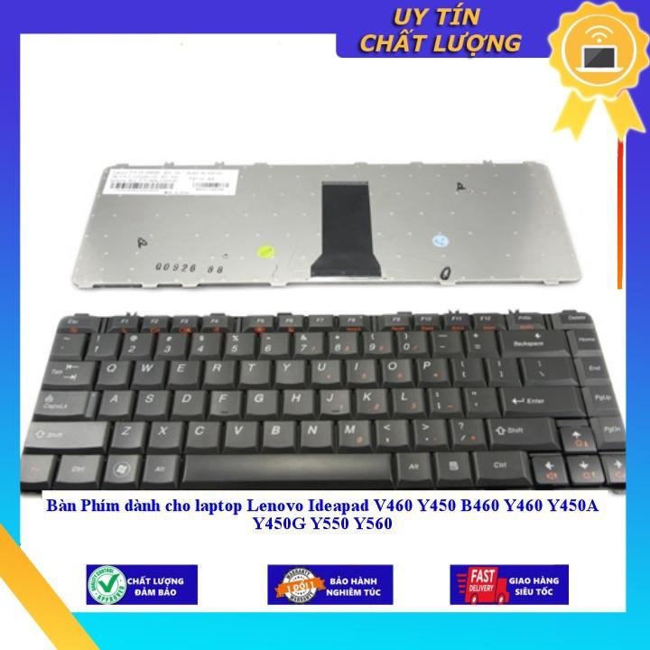 Bàn Phím dùng cho laptop Lenovo Ideapad V460 Y450 B460 Y460 Y450A Y450G Y550 Y560 - MÀU ĐEN - Hàng Nhập Khẩu New Seal