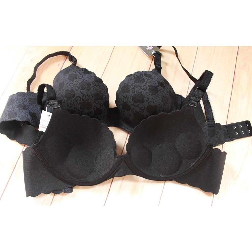 Áo lót đúc nâng ngực in hoa chìm 8808