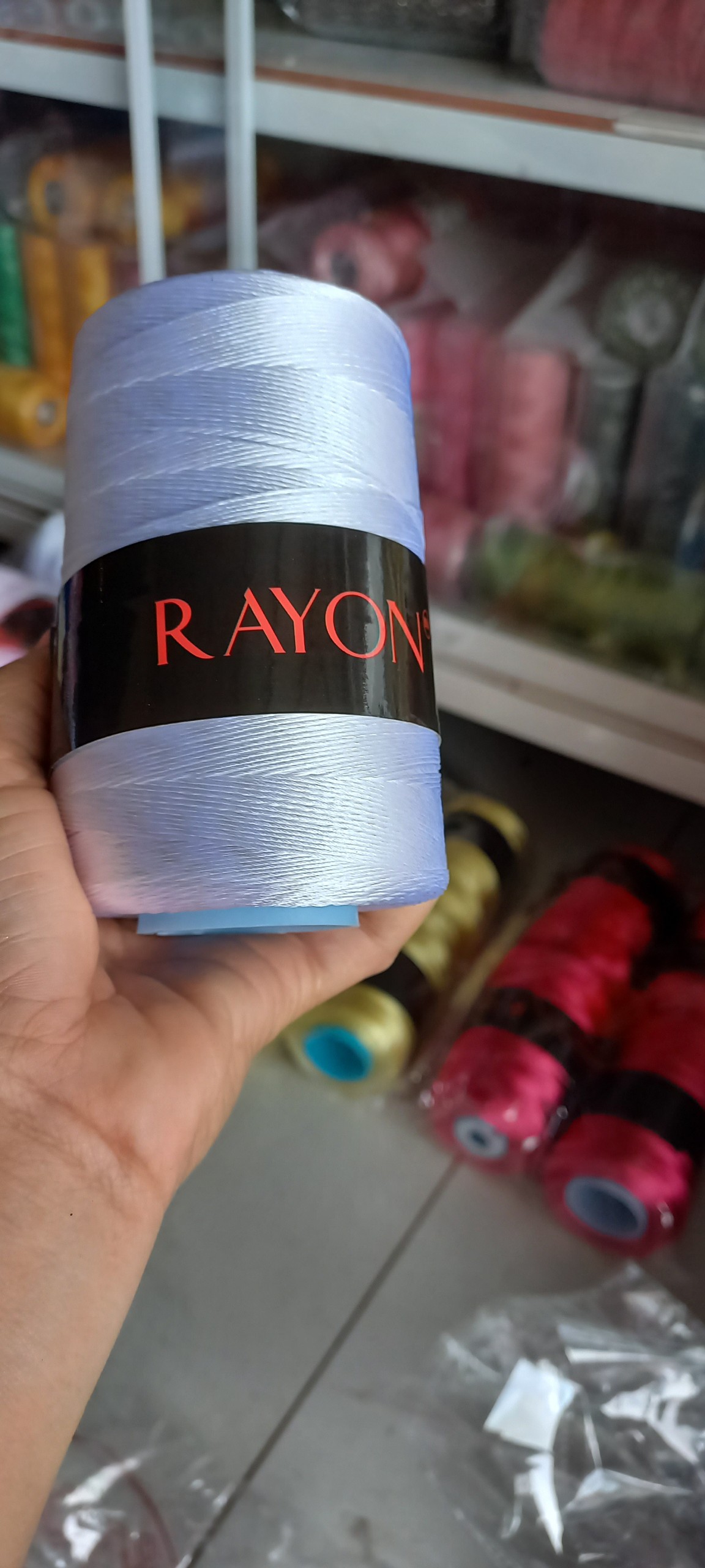 Sợi rayon dùng trong đan móc màu số 11