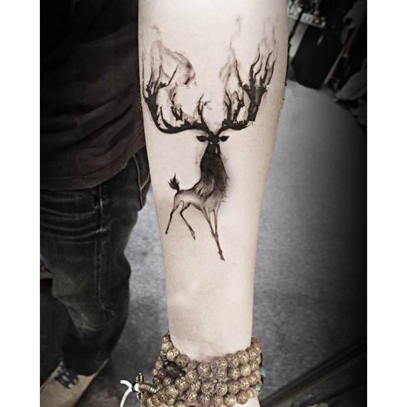 Hình xăm dán noel dể thương cute 10x6cm