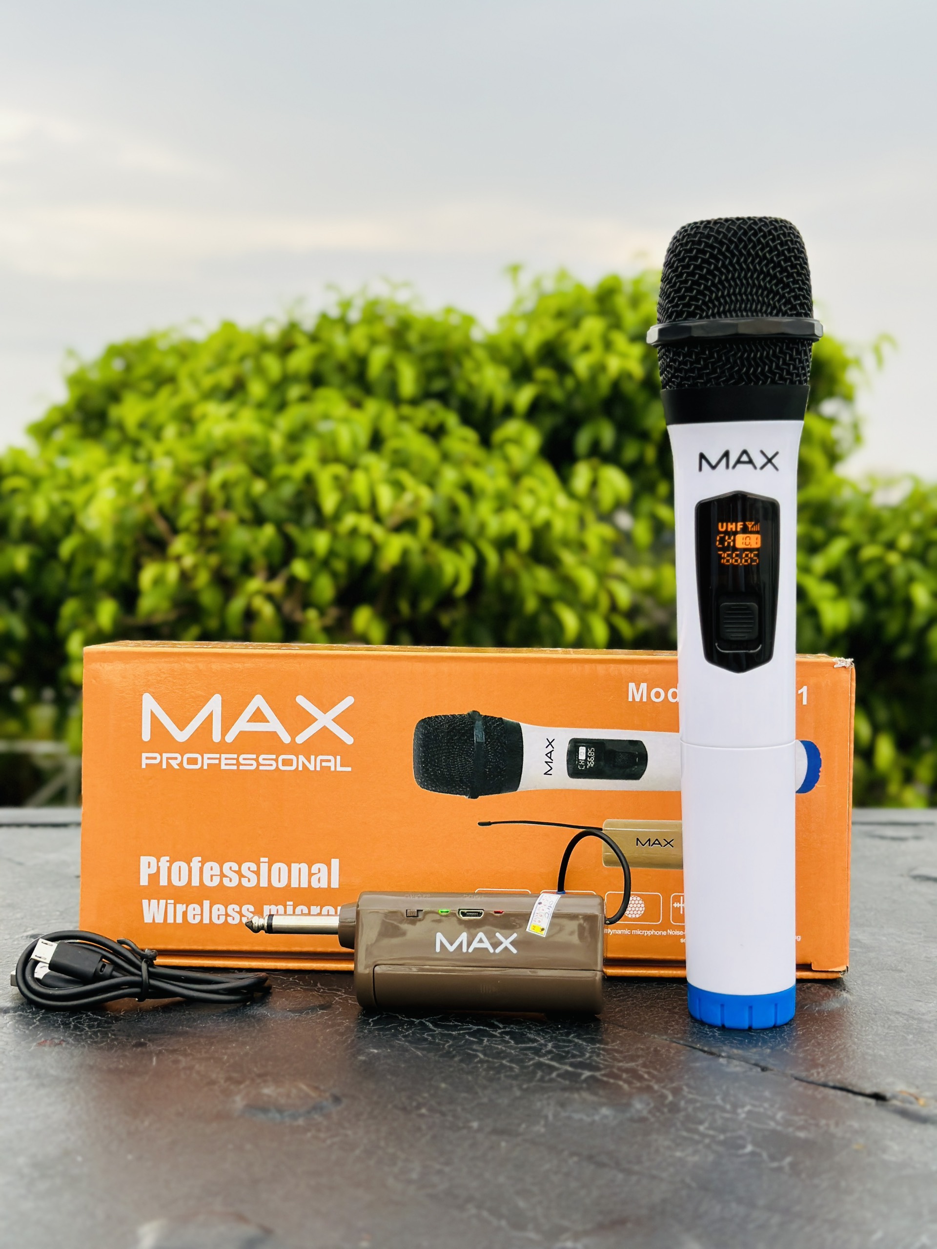 Micro không dây đa năng Max 21 dòng phổ thông giá tốt