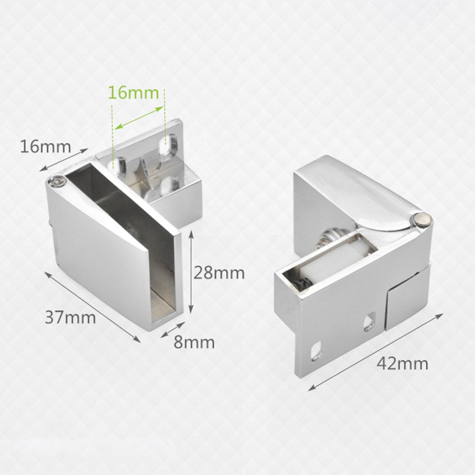 Glass Door Hinge  Display  Mounted  for Replacement