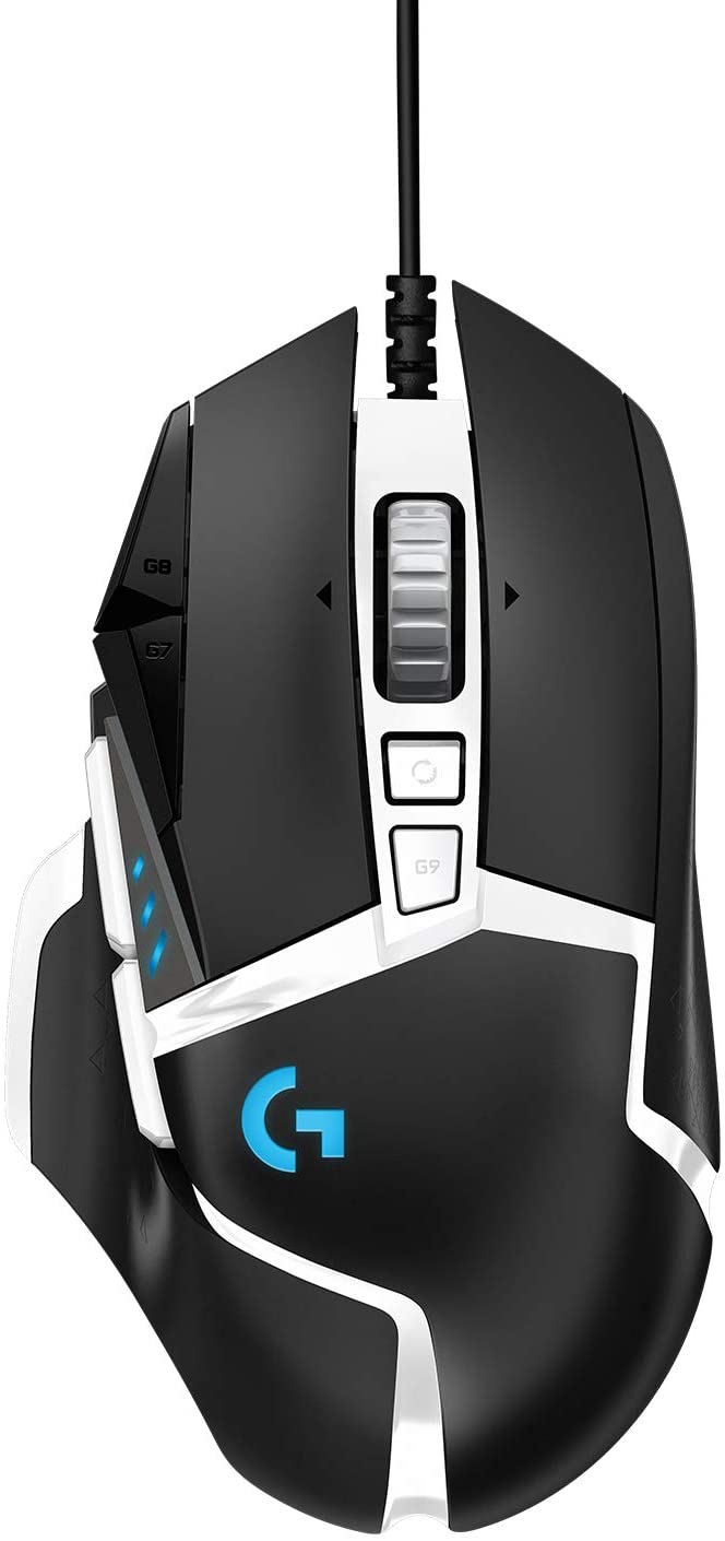 Chuột game hiệu suất cao Logitech G502 Hero - Cảm biến Hero 25k, RGB Lightsync, 11 nút lập trình, điều chỉnh trọng lượng, PC - Hàng nhập khẩu