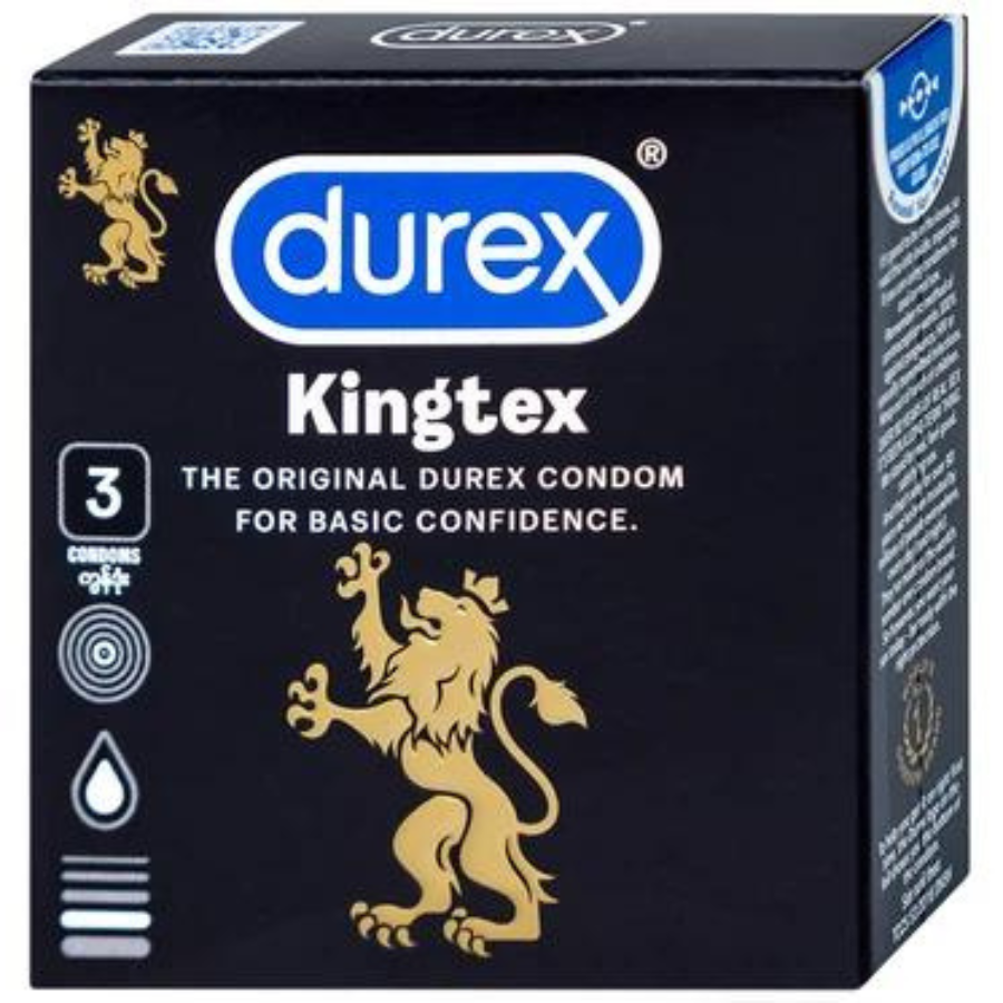 Bao cao su Durex Kingtex 3 bao