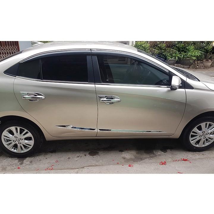 Bộ ốp sườn, nẹp sườn Toyota Vios 2019