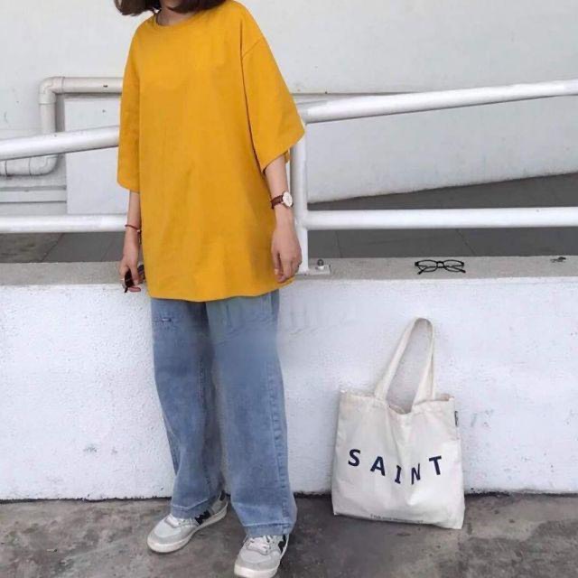 ÁO THUN TRƠN OVERSIZE ĐỦ MÀU UNISEX (16 Màu