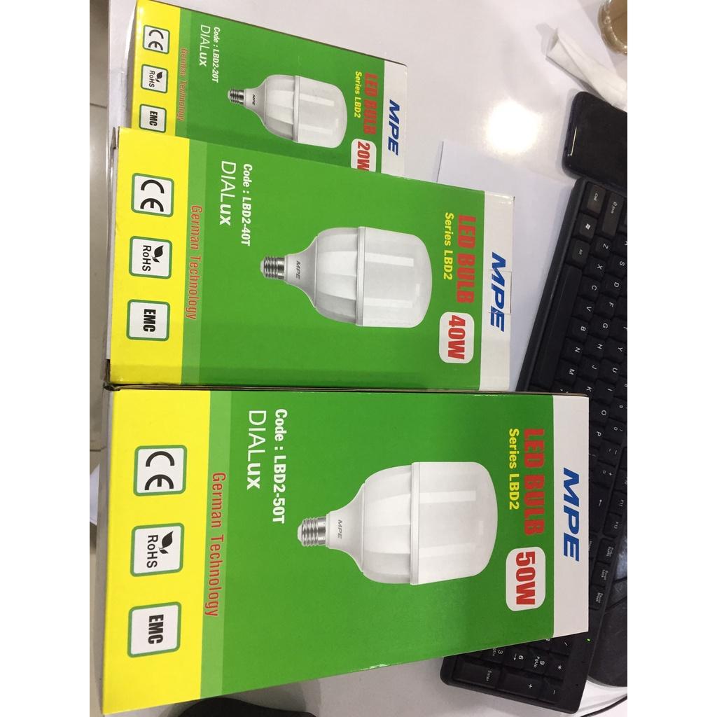 Bóng đèn led bulb  40W - seri LBD2 Thương Hiệu MPE