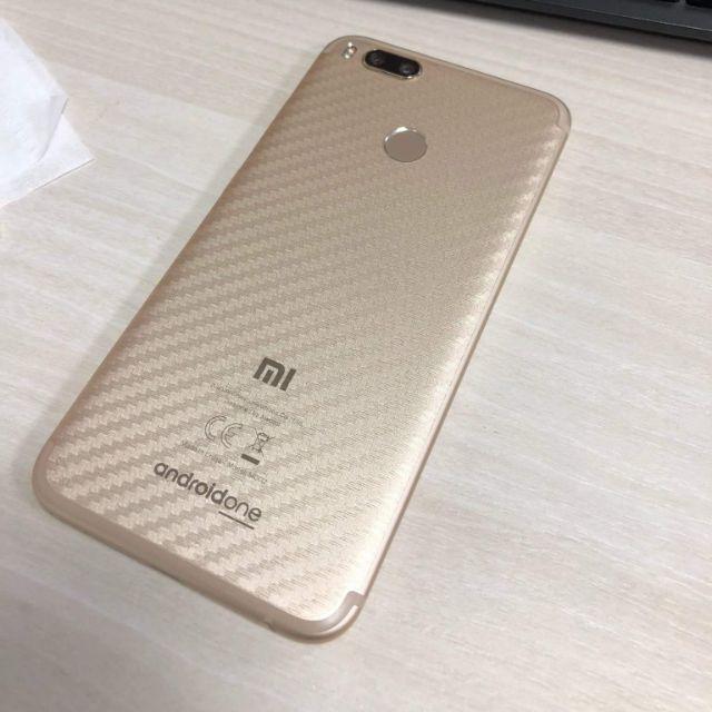 Xiaomi Mi 5X / Mi A1 - Miếng Dán Lưng Vân Carbon