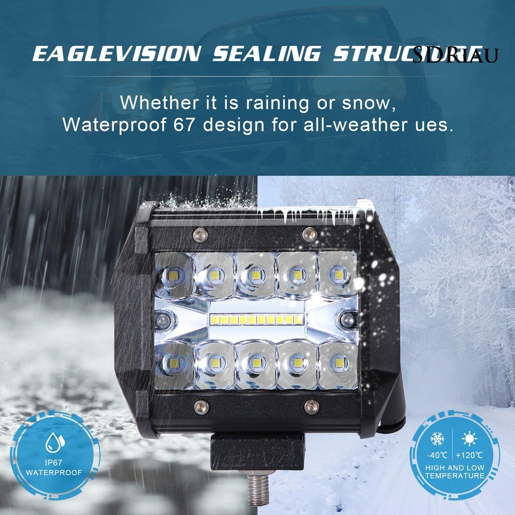 Đèn Led Sương Mù 4 Inch 200w Siêu Sáng Dành Cho Xe Ô Tô