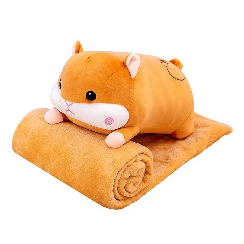 Bộ chăn gối đa năng mèo nằm Fhome