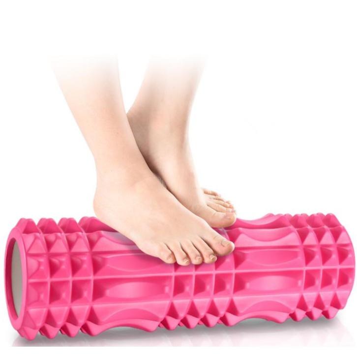 Con lăn Foam Roller massage có gai 33cm giãn cơ tập Gym, Yoga, thể hình miDoctor