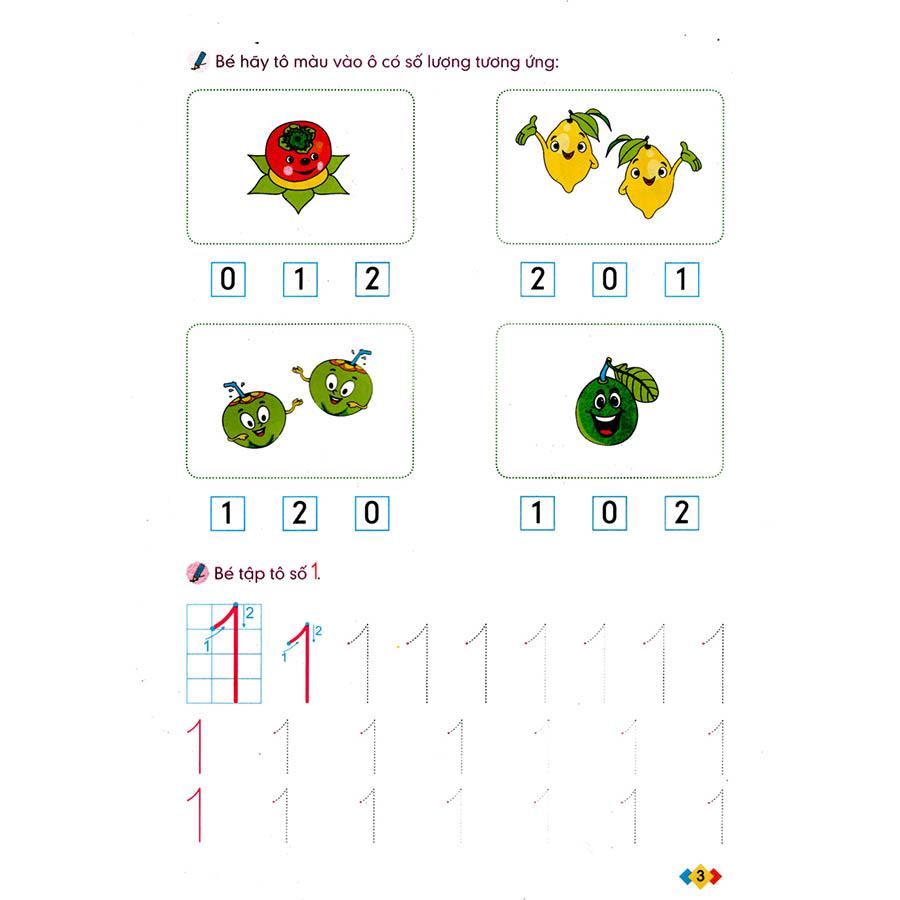 Bé Làm Quen Với Toán (Dành Cho Trẻ 4 - 5 Tuổi) - Bản Quyền