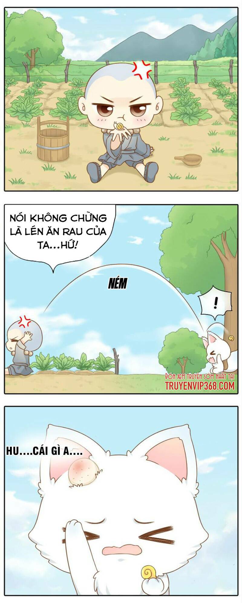 tiểu hoà thượng - chào mừng đến trấn yêu quái chapter 12 3