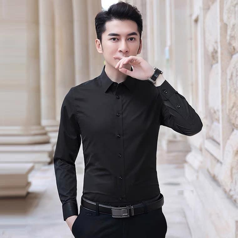 Áo sơ mi nam lụa cao cấp mới nhất 2022