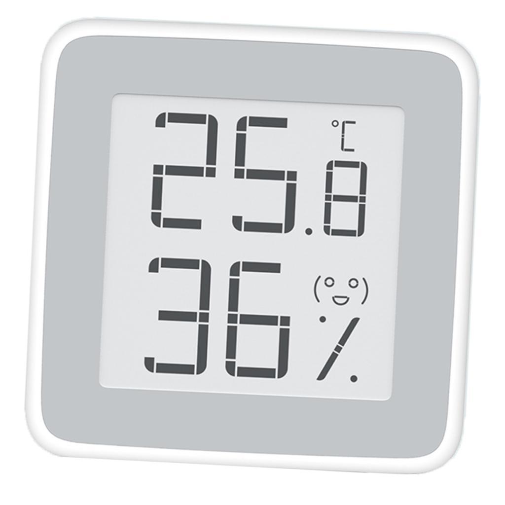 Indoor Digital LCD Thermometer 2 Sensor Temperature Humidity Meter
