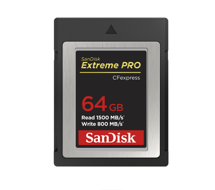 Thẻ nhớ CFexpress SanDisk 64GB 1500MB/s Extreme Pro Type B - Hàng chính hãng