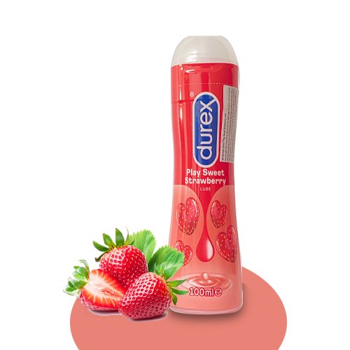 Kem Bôi Trơn Durex Play Strawberry 100ml - Hương Dâu Kích Thích Khoái Cảm - Chính Hãng - Nhập Khẩu Thái Lan 