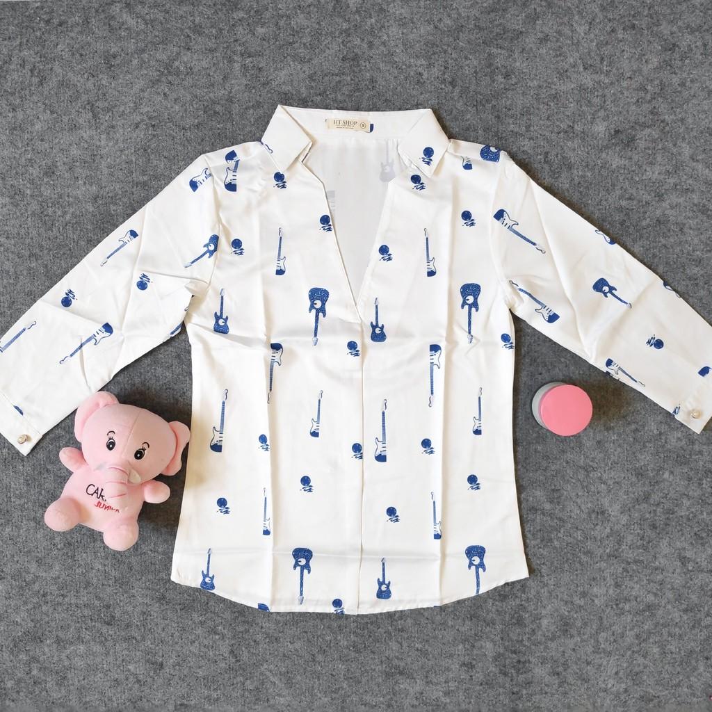 Áo Sơ Mi Nữ Chiffon Lụa, Áo sơ mi văn phòng, công sở