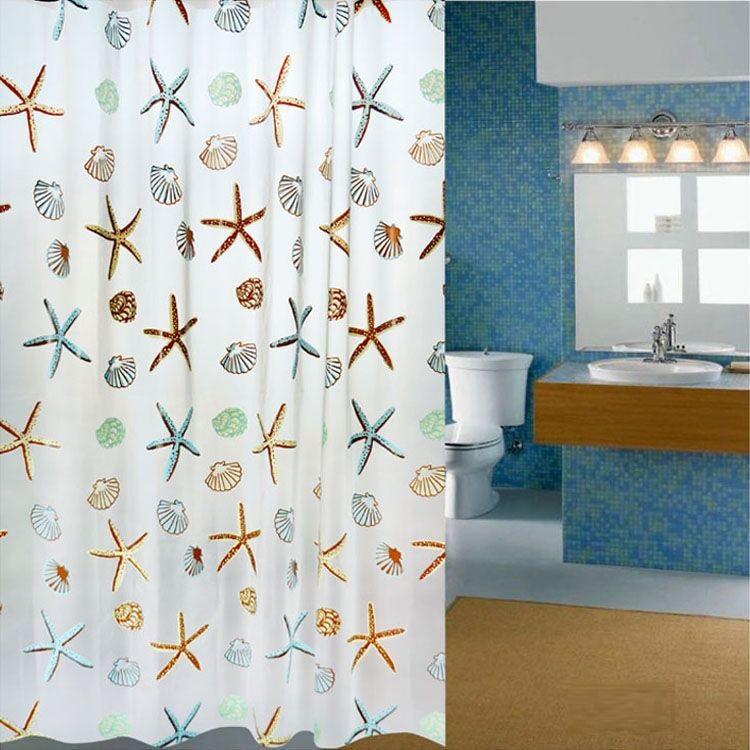 Rèm cửa nhà Tắm decor cá tính không thấm nước