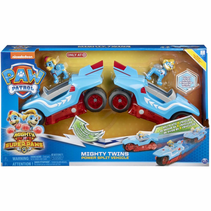 Đồ Chơi Mô Hình PAW PATROL Bộ Đôi Cứu Hộ Quyền Năng 2 Trong 1 Tuck Và Ella 6052976