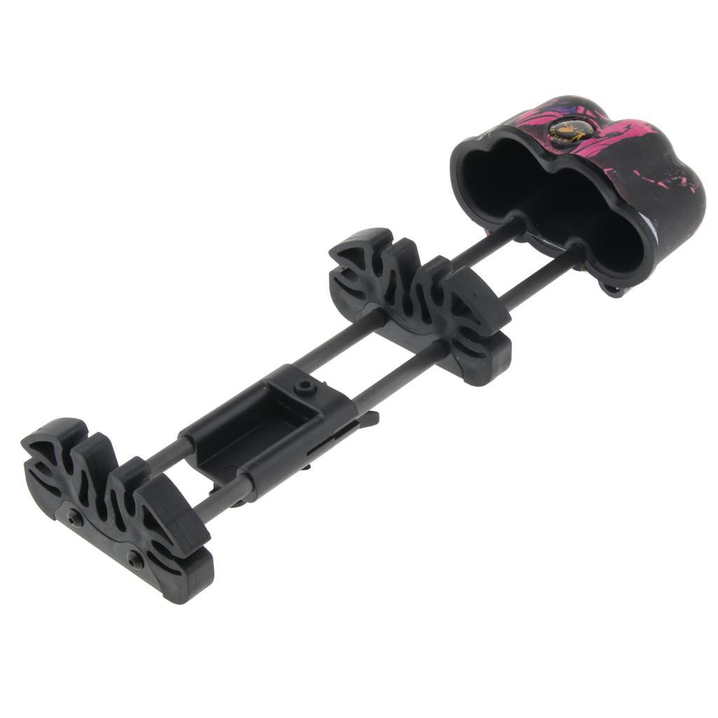 Aluminum Compound Bow 5 Arrow Quiver Holder Quick Connect