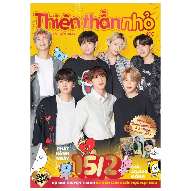 Thiên Thần Nhỏ - Số 400 - Tặng Kèm Poster Khổ Lớn BTS Và Board Game Idol