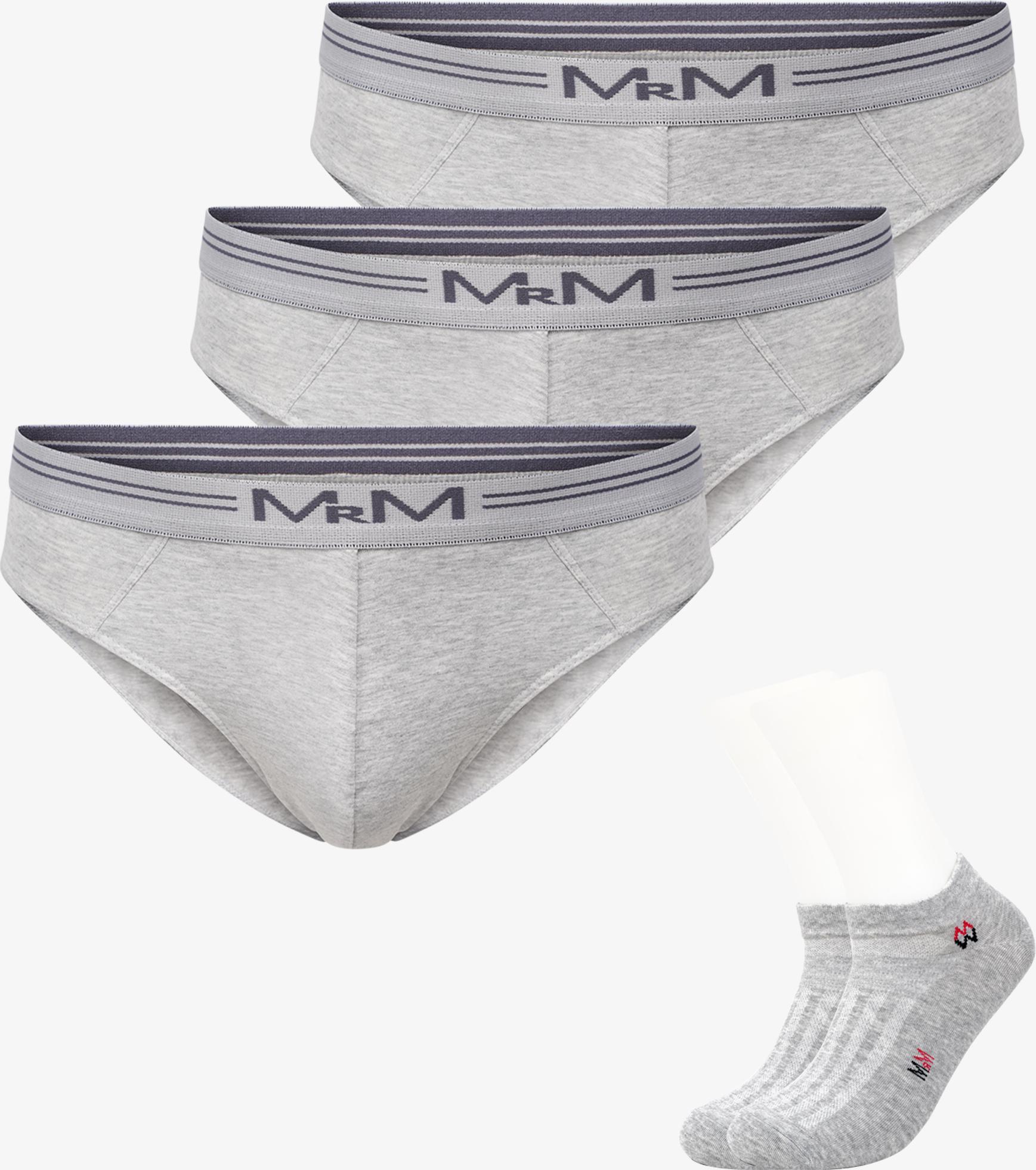 Combo 3 Quần Lót Nam Quần Sịp Nam Sợi Cotton Cao Cấp MRM FASHION 1 Màu TẶNG Đôi Tất Nam Cao Cấp