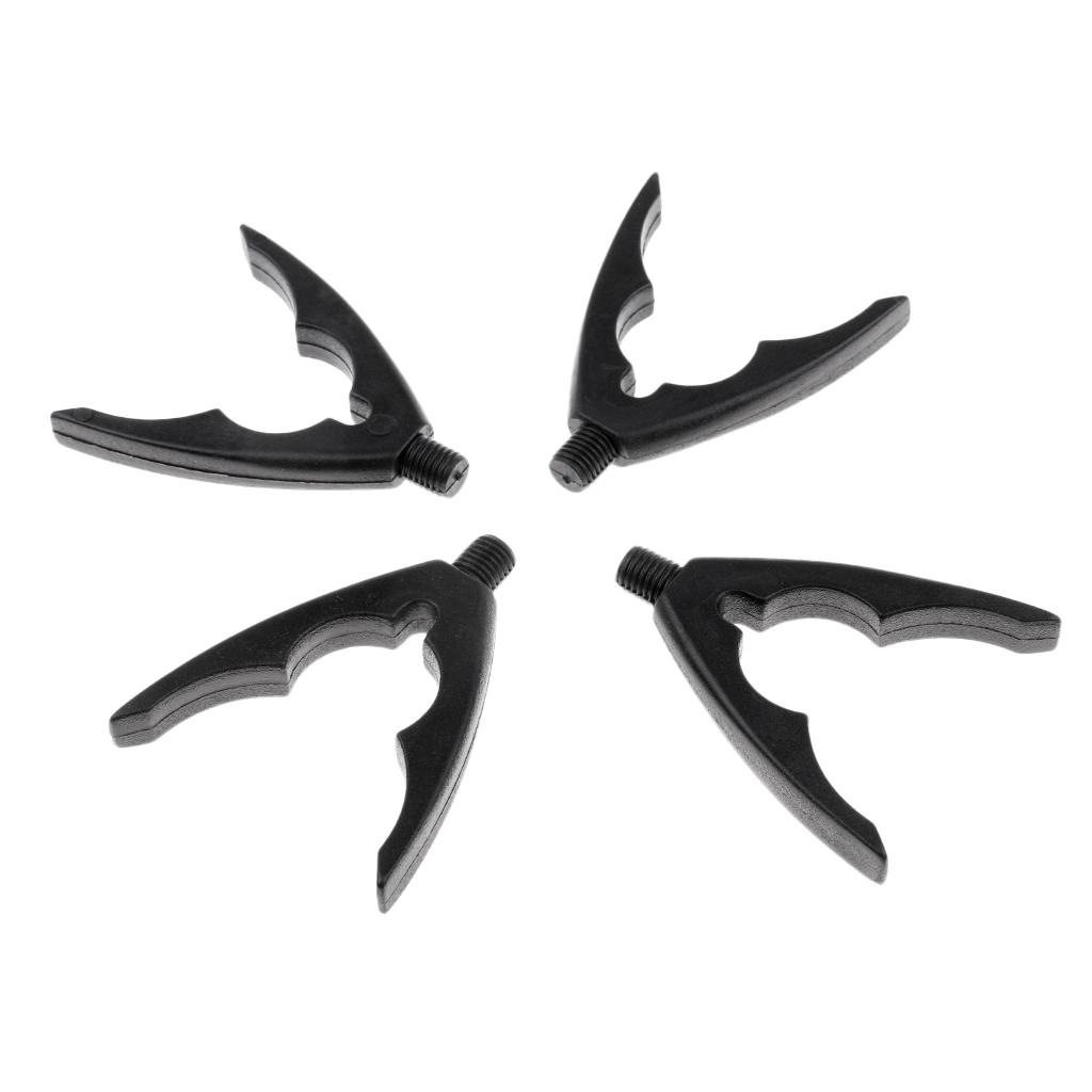 4pcs Fishing Rod Rest Butt Fishing Rod Gripper Fishing Rod Butt Grips 7.2cm