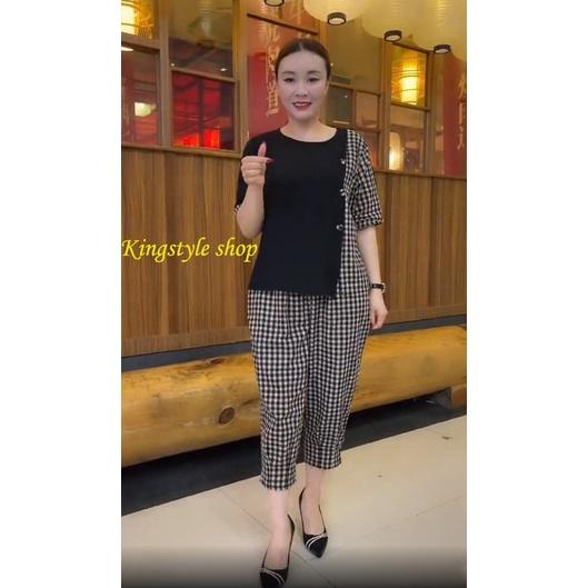 Bộ Đũi kẻ phối hàng loại 1 cao cấp kèm hình ảnh và video thật