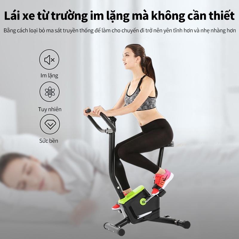 Xe đạp tập thể dục thể thao gym tại nhà  tốc độ + calo + uãng đường+thời gian Dụng cụ thể thao tại nhà sự thích hợp